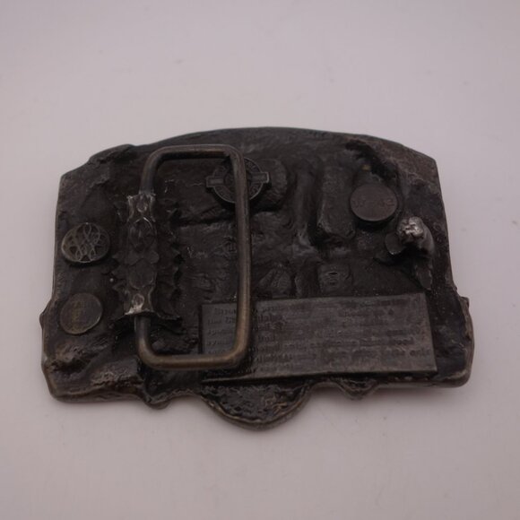 Vintage Budweiser King of Beers Metal Belt Buckle - Picture 10 of 15